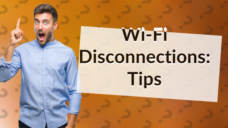 Wi-Fi Disconnections: Tips