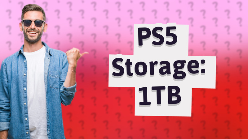 PS5 Storage: 1TB