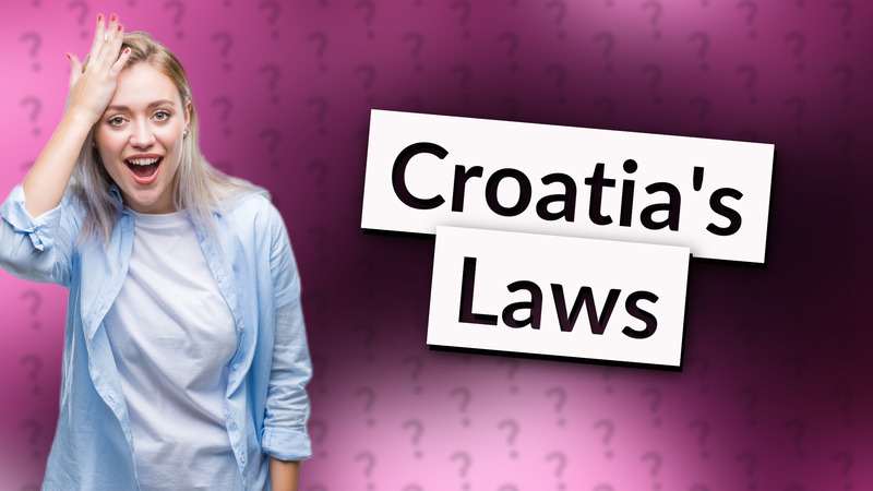 Croatia's Laws