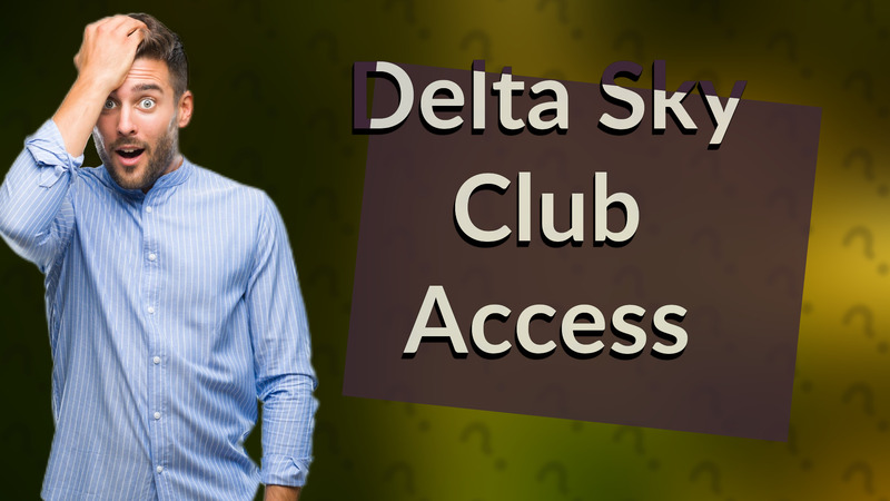 Delta Sky Club Access