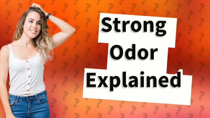 Strong Odor Explained