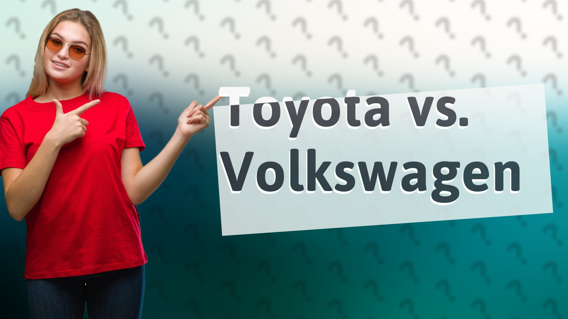 Toyota vs. Volkswagen