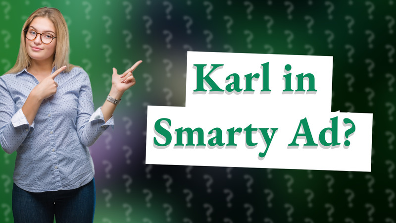 Karl in Smarty Ad?