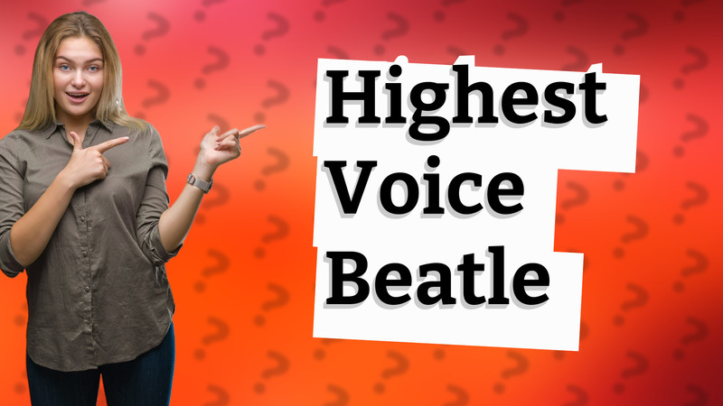 Highest Voice Beatle
