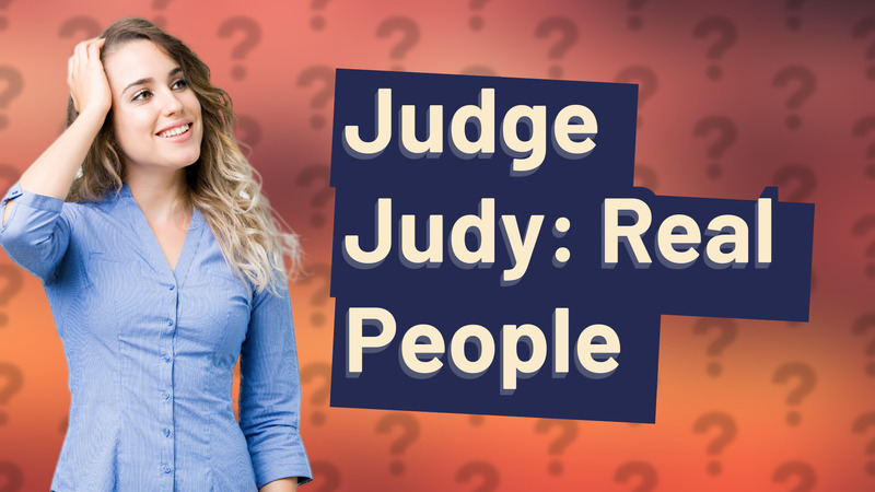 Judge Judy: Real People