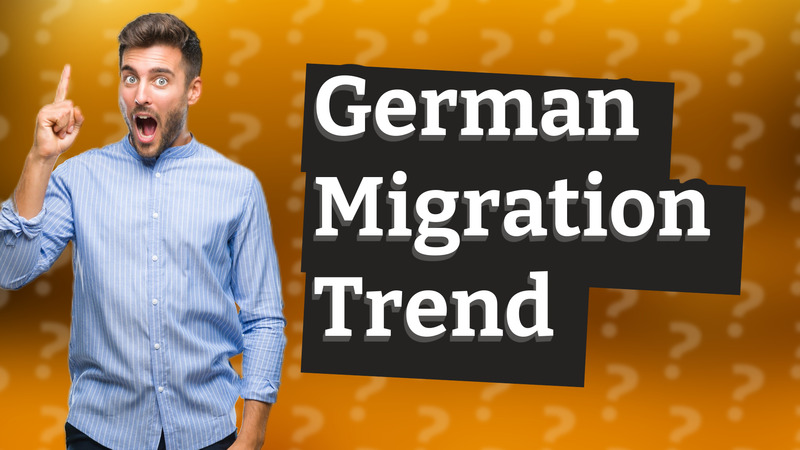 German Migration Trend