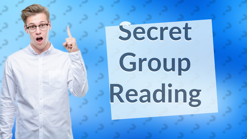 Secret Group Reading