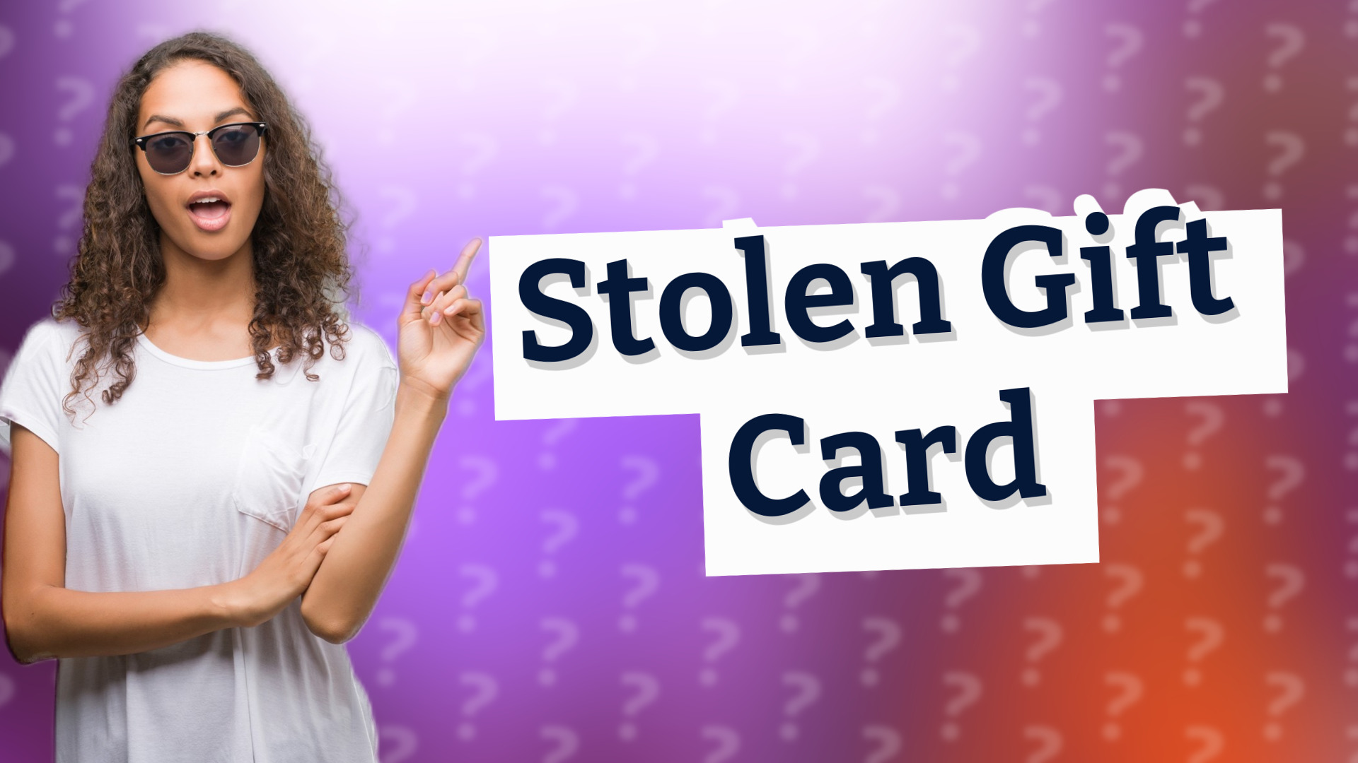 Stolen Gift Card