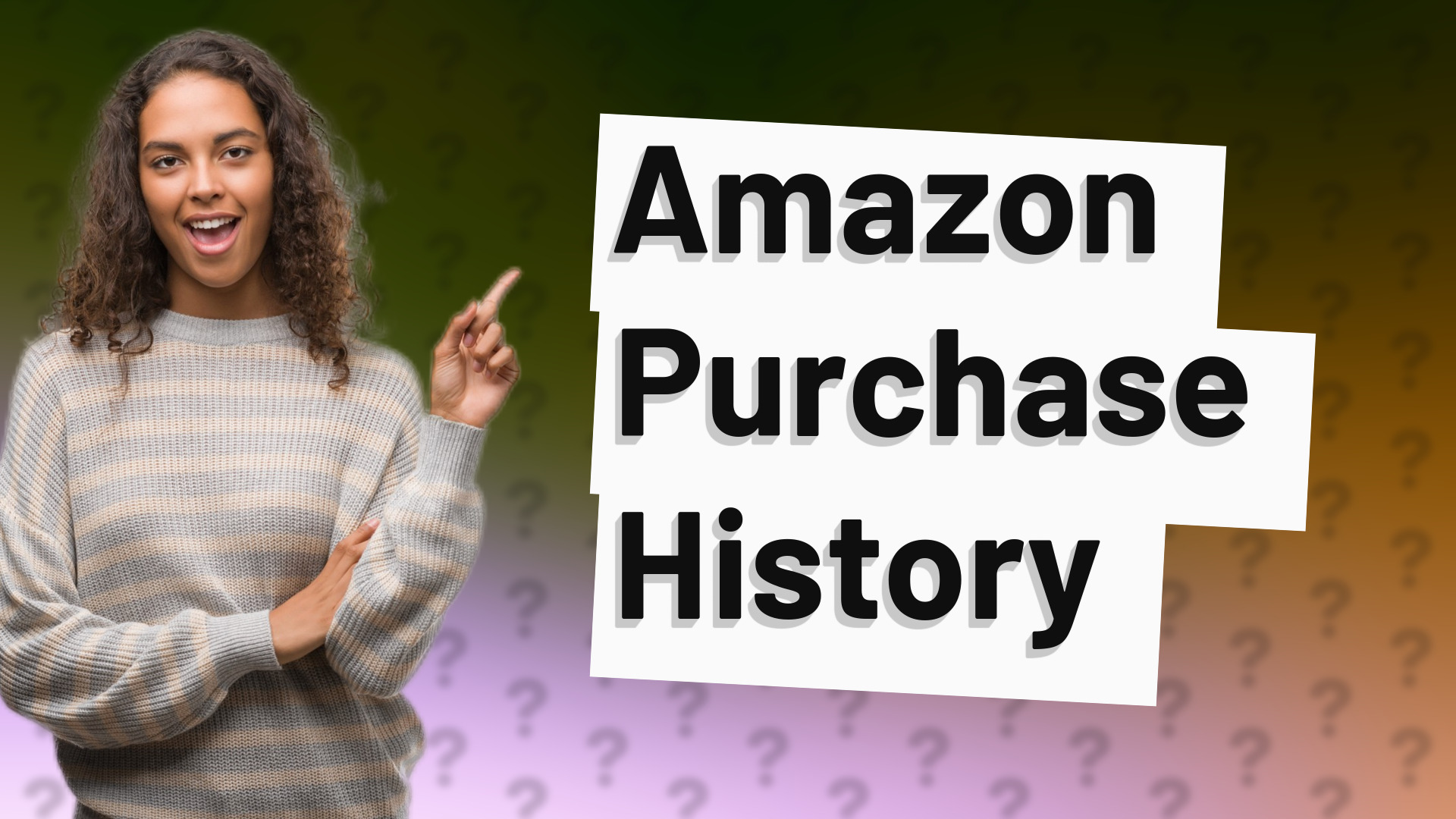 Amazon Purchase History