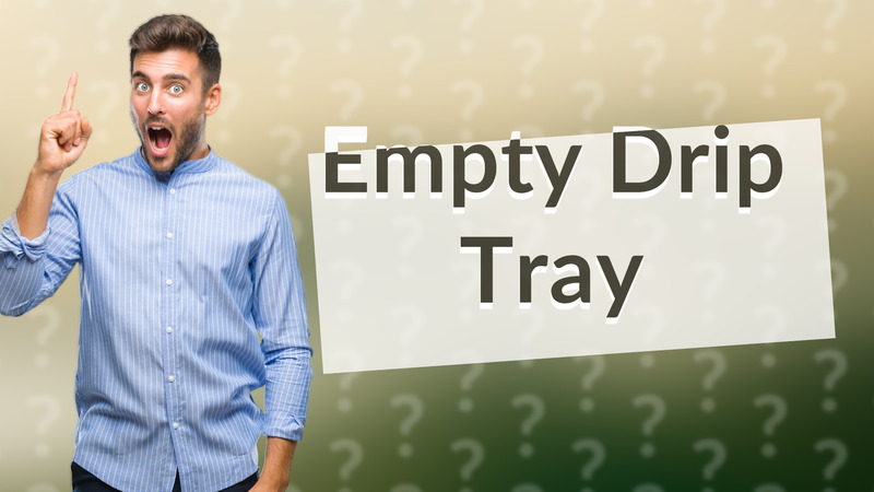 Empty Drip Tray