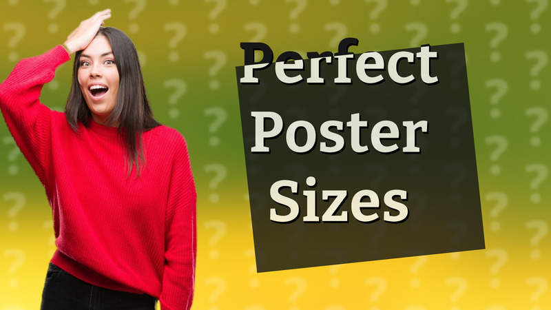 Perfect Poster Sizes