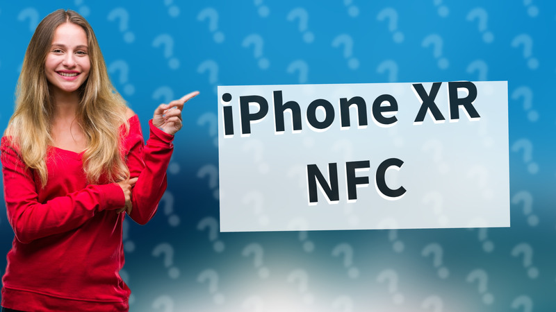 iPhone XR NFC