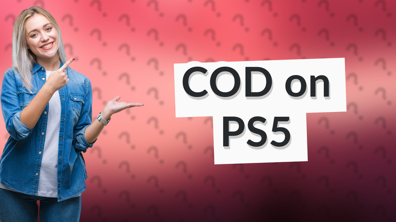 COD on PS5