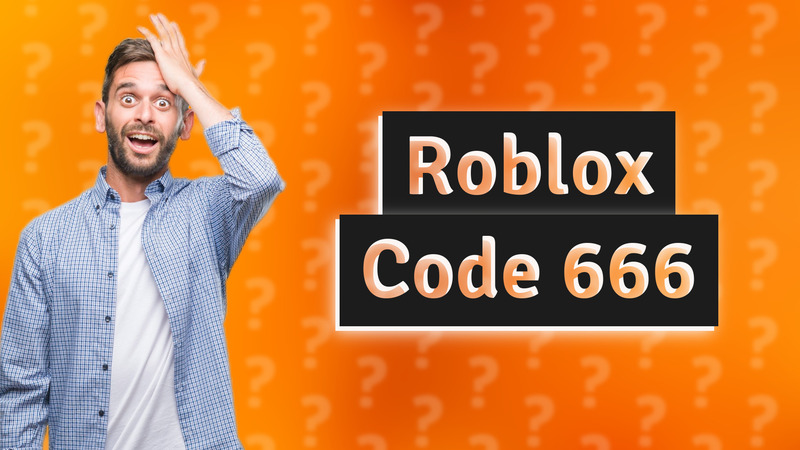 Roblox Code 666