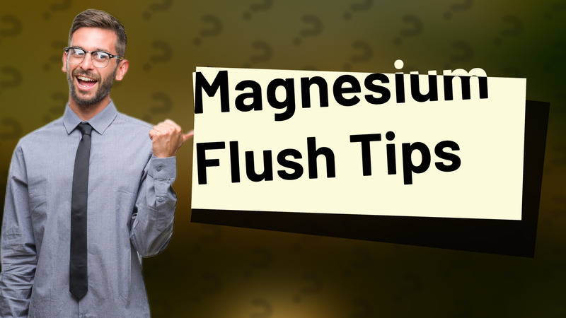 Magnesium Flush Tips