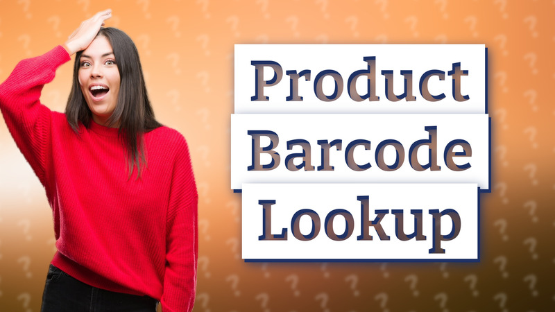 Product Barcode Lookup