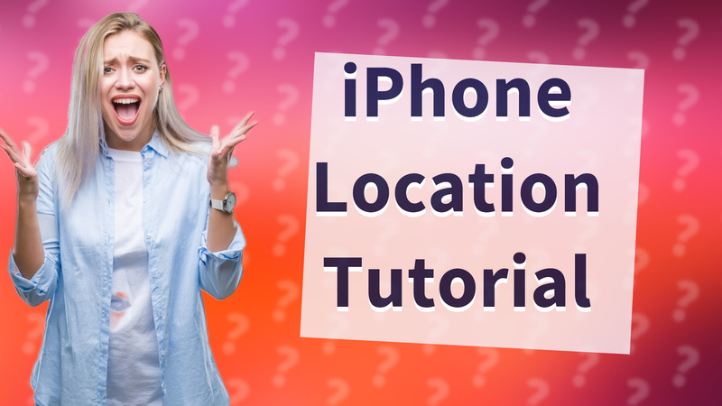 iPhone Location Tutorial