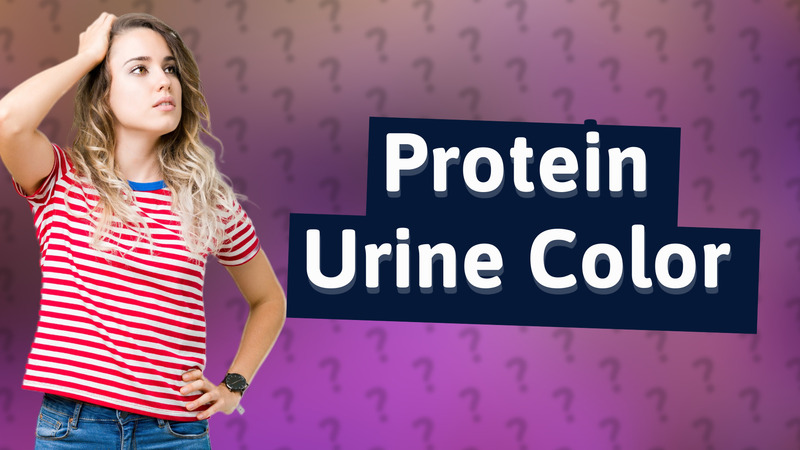 Protein Urine Color