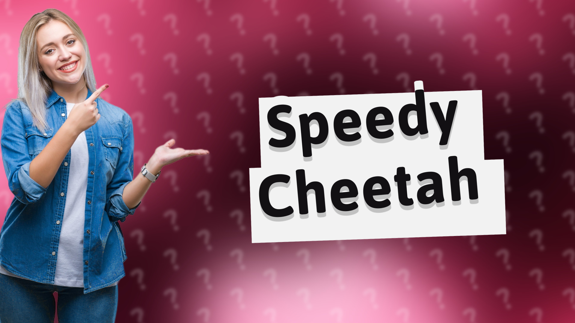 Speedy Cheetah