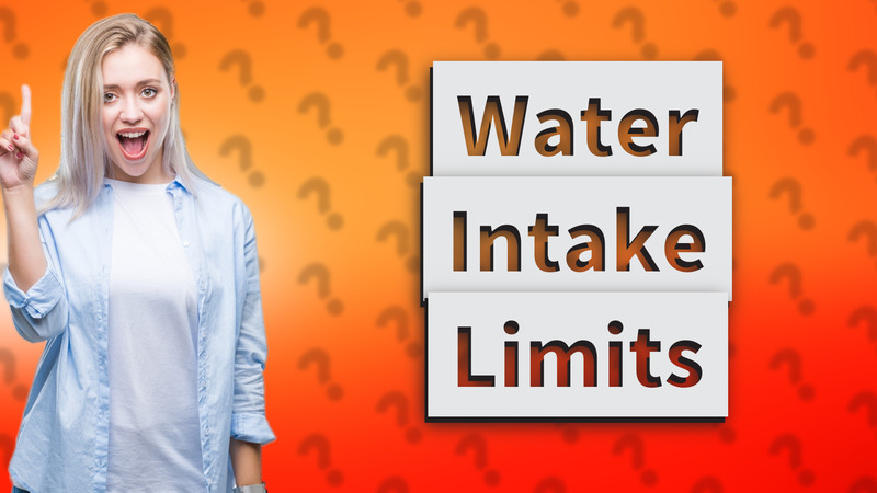 Water Intake Limits