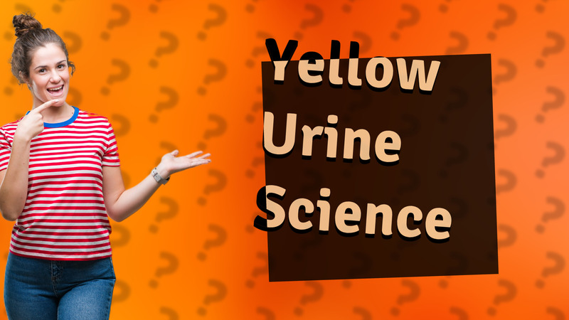 Yellow Urine Science