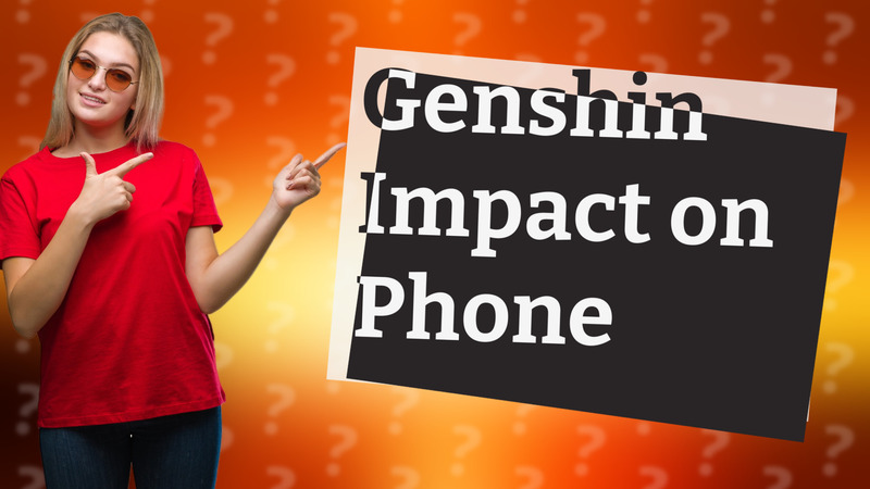 Genshin Impact on Phone
