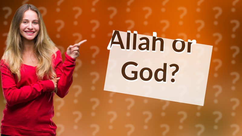 Allah or God?