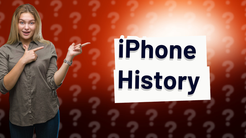 iPhone History