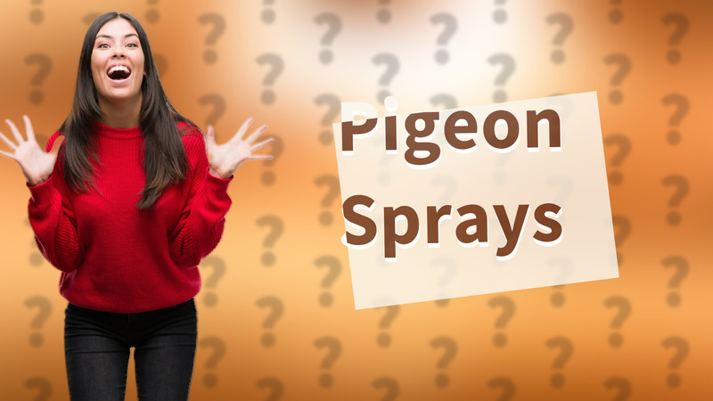 Pigeon Sprays