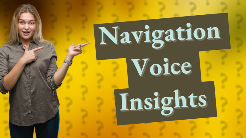 Navigation Voice Insights