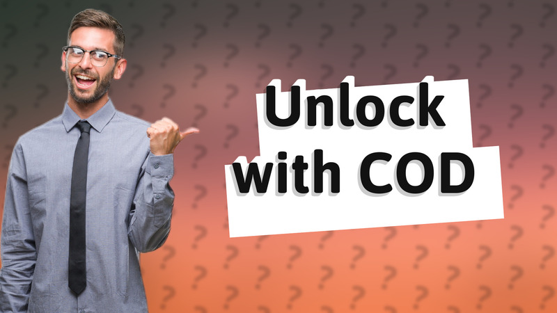 Unlock with COD