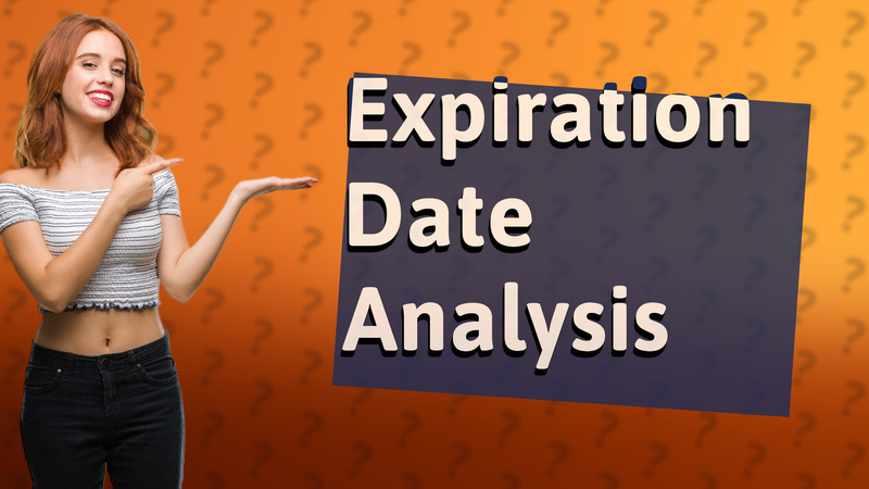 Expiration Date Analysis