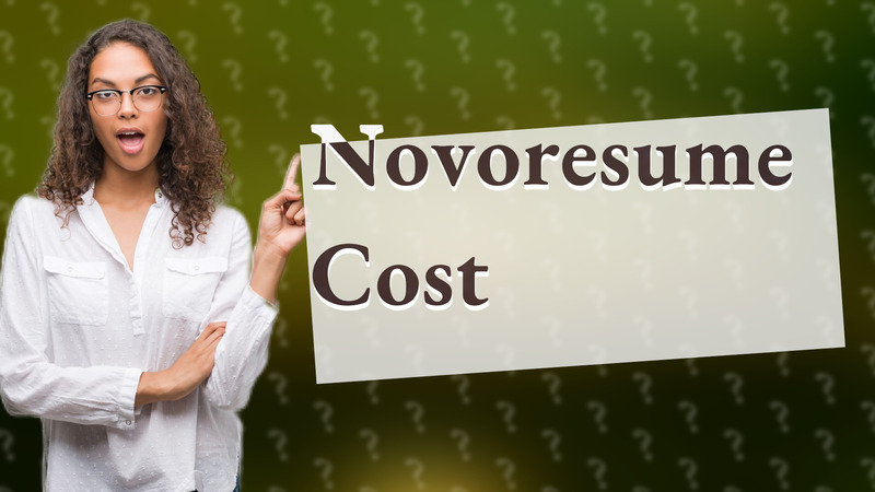 Novoresume Cost