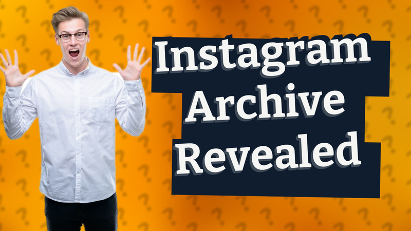 Instagram Archive Revealed
