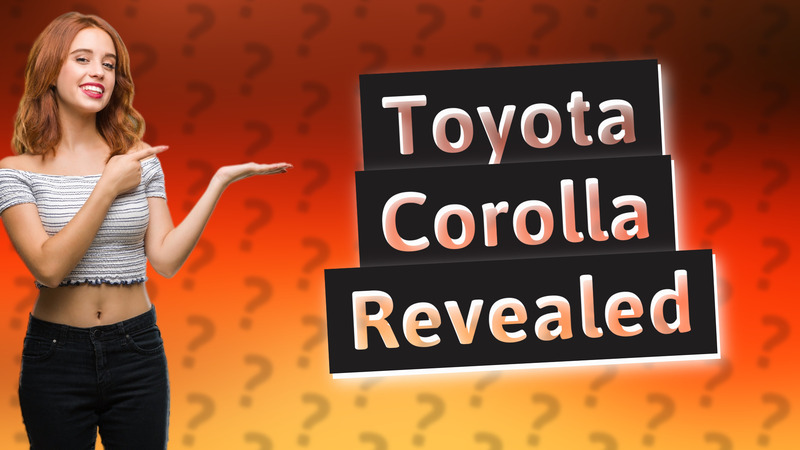 Toyota Corolla Revealed