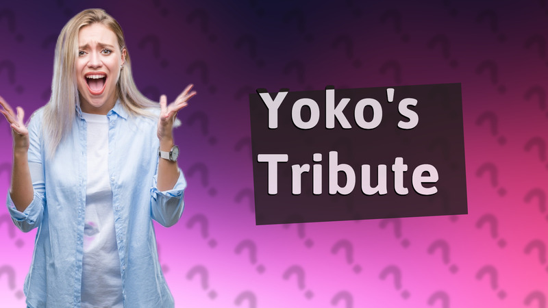 Yoko's Tribute