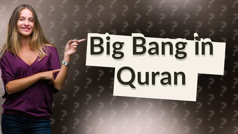 Big Bang in Quran