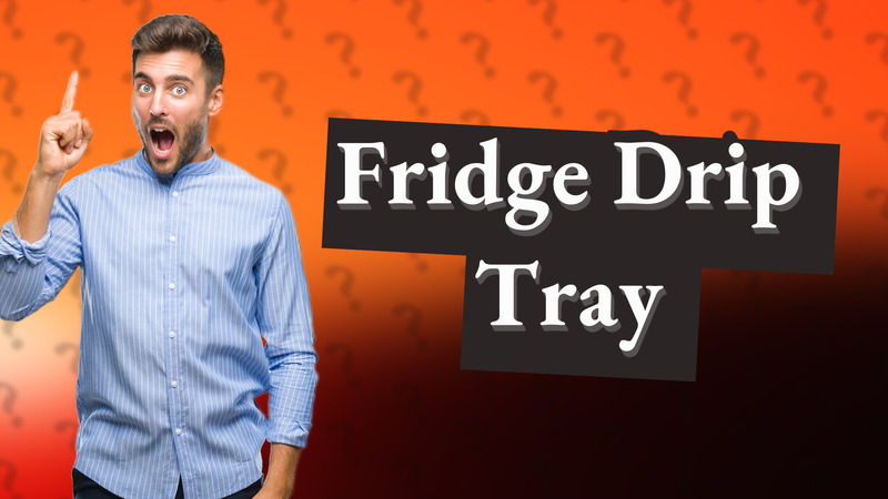Fridge Drip Tray