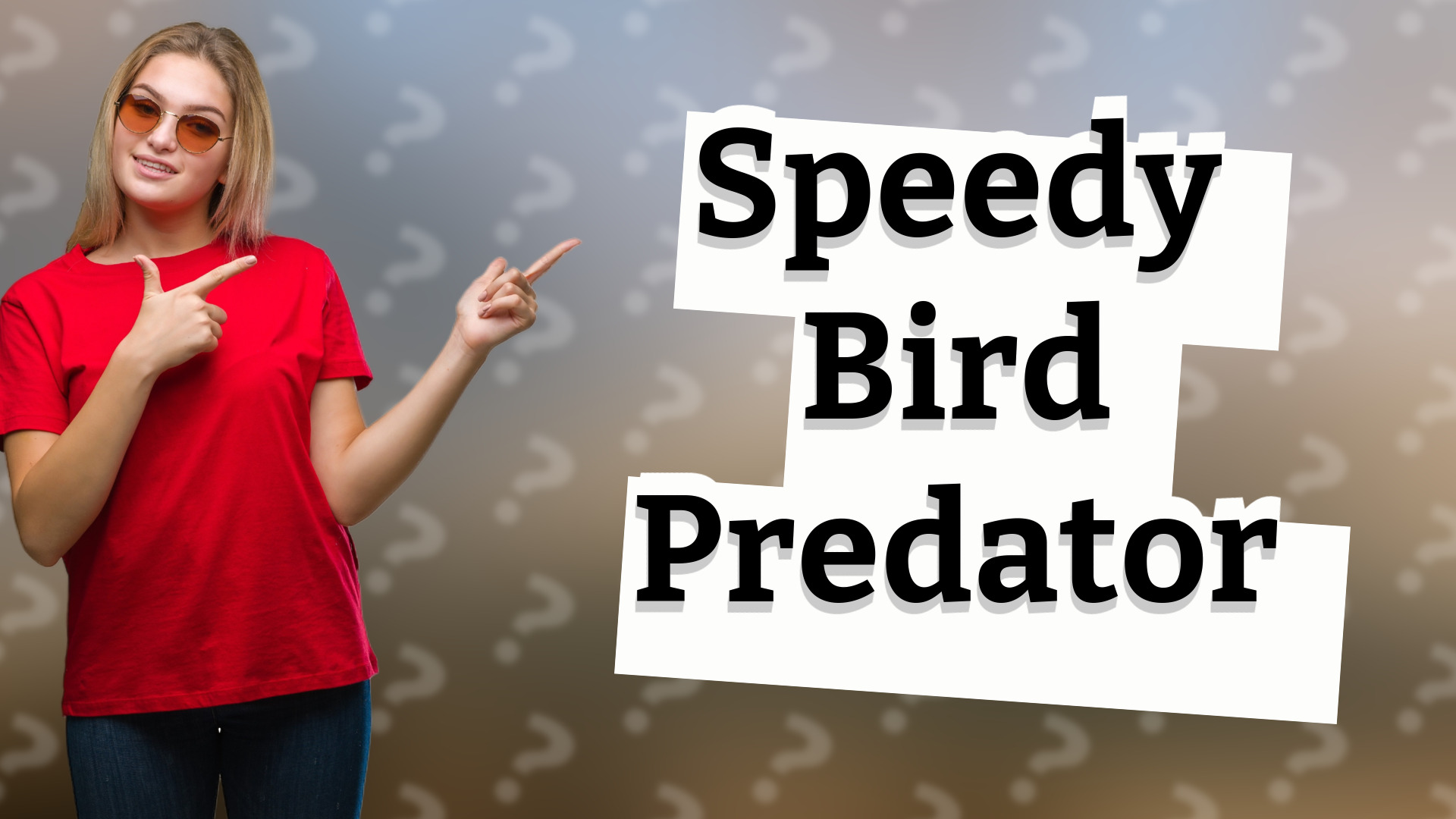 Speedy Bird Predator