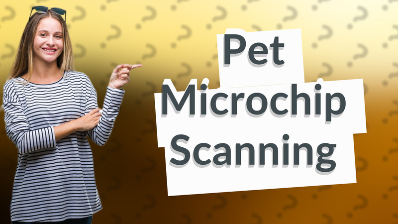 Pet Microchip Scanning
