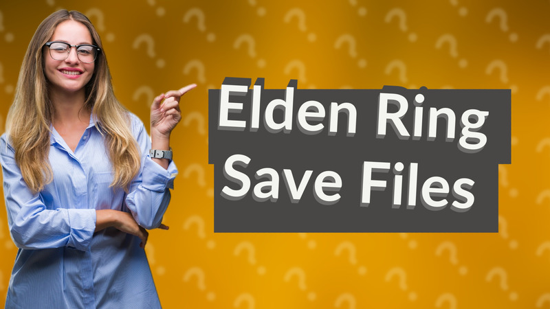 Elden Ring Save Files