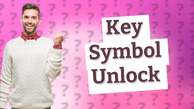 Key Symbol Unlock