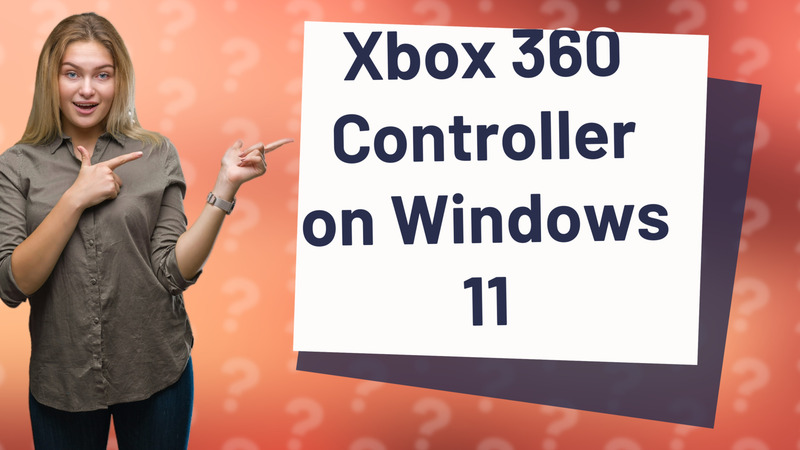 Xbox 360 Controller on Windows 11