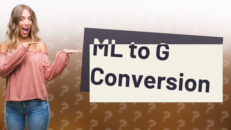 ML to G Conversion
