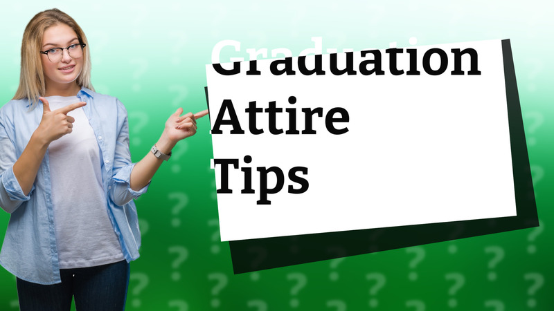 Graduation Attire Tips