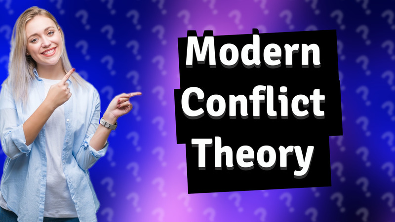 Modern Conflict Theory