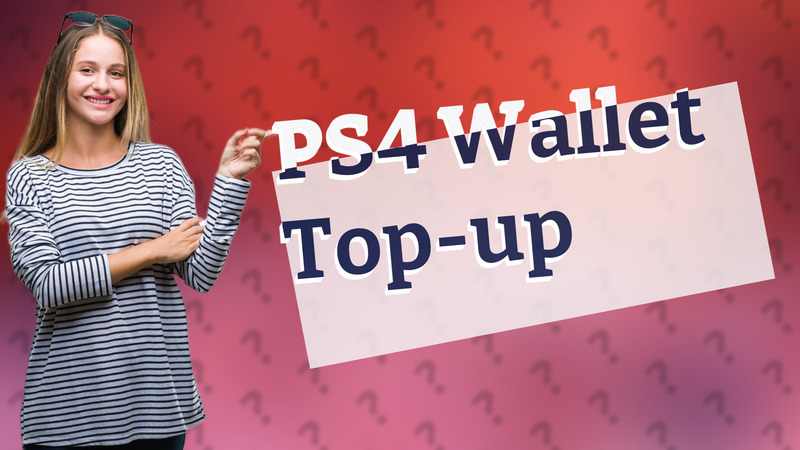 PS4 Wallet Top-up