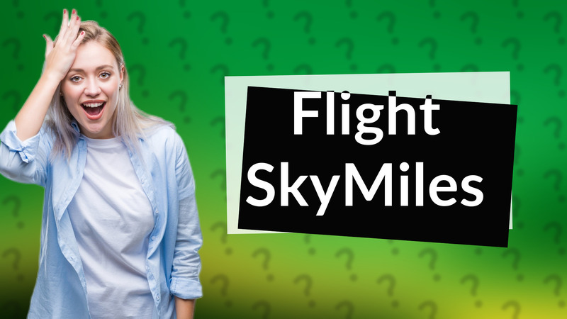 Flight SkyMiles