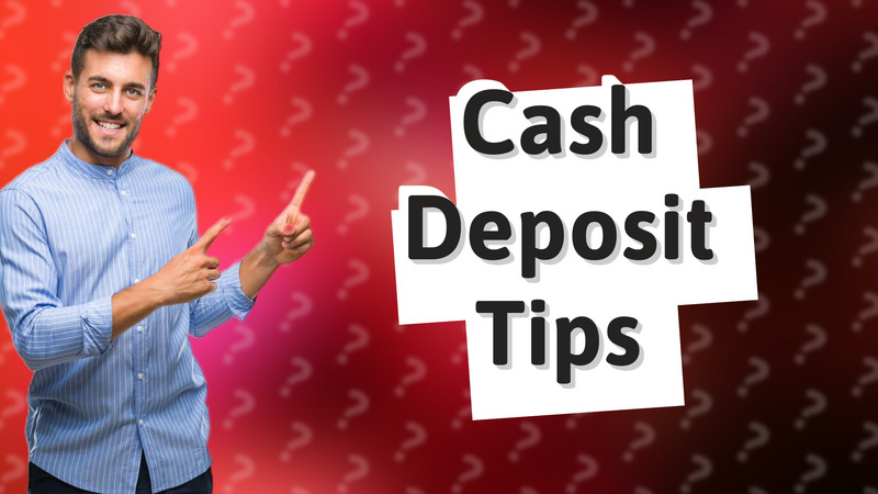 Cash Deposit Tips