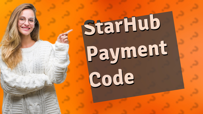 StarHub Payment Code